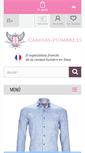 Mobile Screenshot of camisas-hombre.es